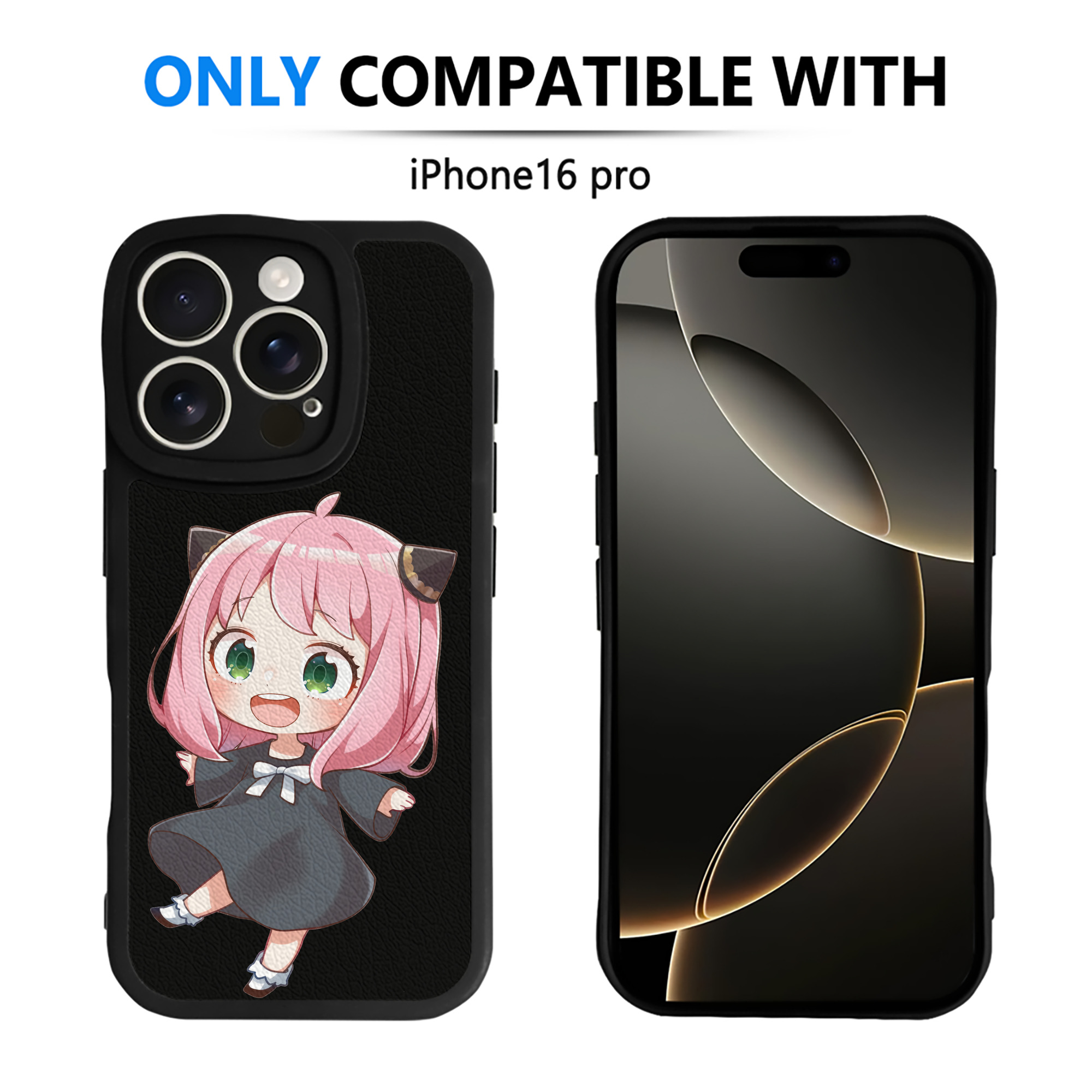 （画像用） SPY×FAMILY间谍家家酒 【iPhone 16シリーズ対応】シリコンスマホケース（レザー調） 材質：シリコン